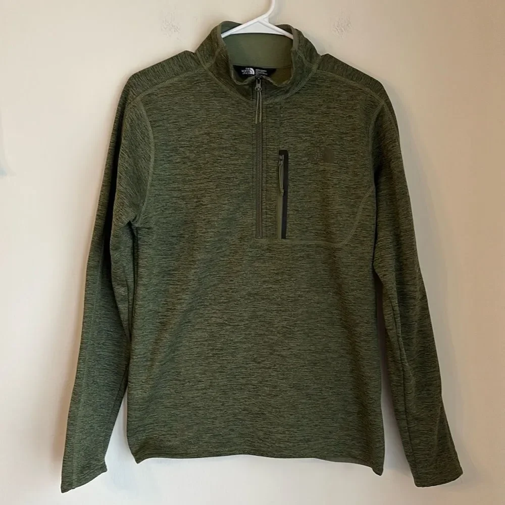 The North Face Men’s Canyonlands ½-Zip pullover fleece sweatshirt size small EUC